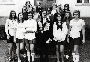 Brötchesmädchen 1971: König: Heinz Schütz Foto: Dominik Knieps