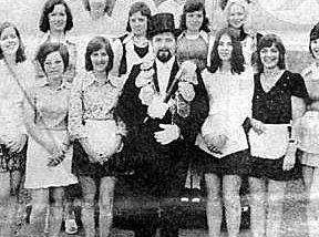 Brötchesmädchen 1973: König: Heinz Bach Foto: Thomas Schaaf