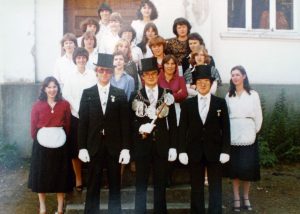 Brötchesmädchen 1979: König Erich Althammer Foto: Thomas Schaaf