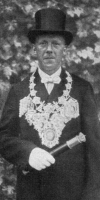 Schützenkönig Anton Fuchs. Foto: Festschrift 1935