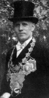 Schützenkönig Richard Klaes. Foto: Festschrift 1934