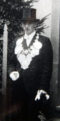 Schützenkönig Lorenz Schneider. Foto: Thomas Schaaf