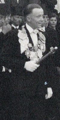 Schützenkönig Herbert Hergarten. Foto: Sven Krämer