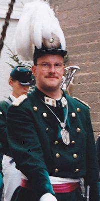 Hauptmann Michael Huff. Foto: Stefan Fabritius