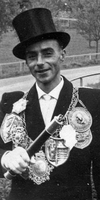 Schützenkönig Heinz Ley. Foto: Marianne Mombauer