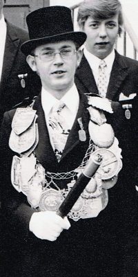 Schützenkönig Gerhard Schaaf. Foto: Otto Krämer