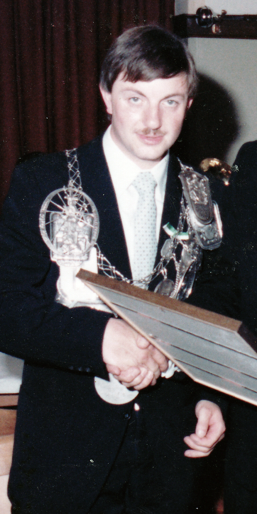 Schützenkönig Karl-Heinz Ley. Foto: Rolf Franzen