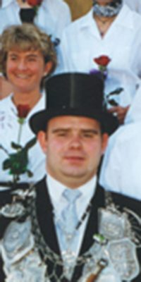 Schützenkönig Karl-Heinz Schweinheim. Foto: Thomas Schaaf