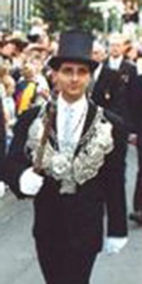 Schützenkönig Gregor Winand. Foto: Thomas Schaaf