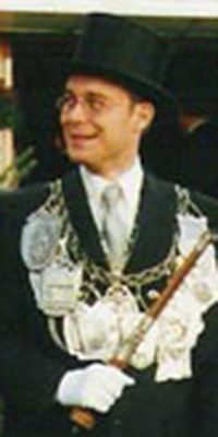 Schützenkönig Tibor Bender. Foto: Thomas Schaaf