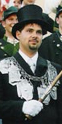 Schützenkönig Mario Fuchs. Foto: Thomas Schaaf
