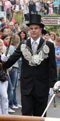 Schützenkönig Frank Wieners. Foto: Thomas Schaaf