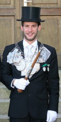 Schützenkönig Andreas Althammer. Foto: Thomas Schaaf