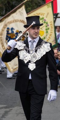 Schützenkönig Benedikt Queckenberg. Foto: Sven Krämer